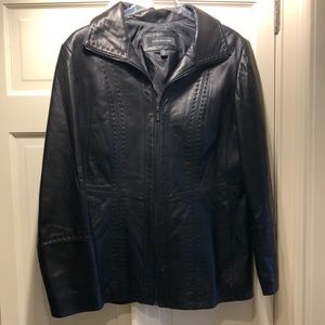 Jones New York Genuine Leather Jacket